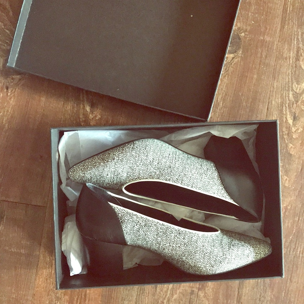 Intentionally Blank heels, never worn